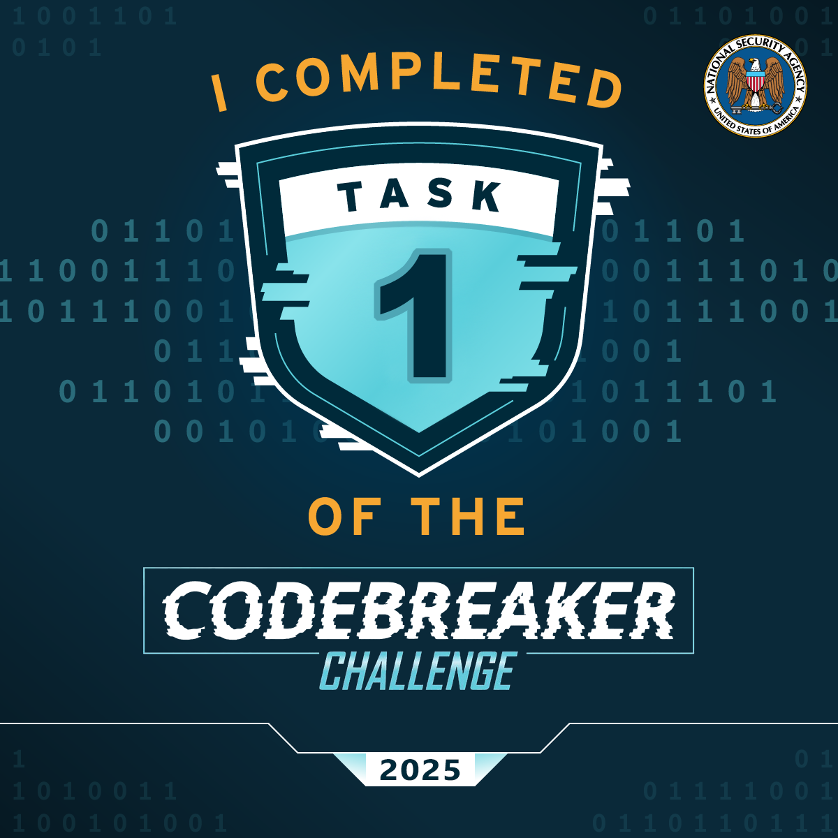 NSA Codebreaker 2025 T1